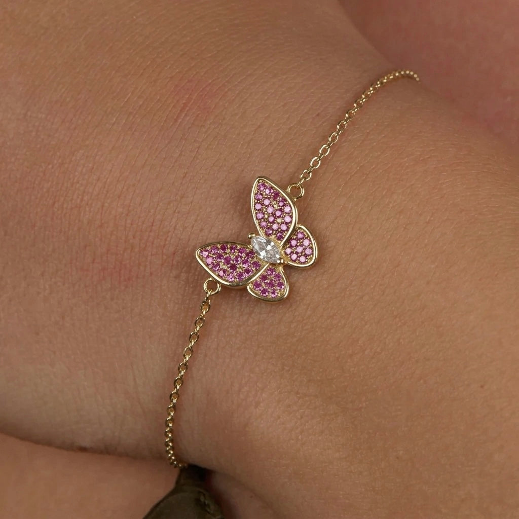 Pink Royal Marquis Bracelet