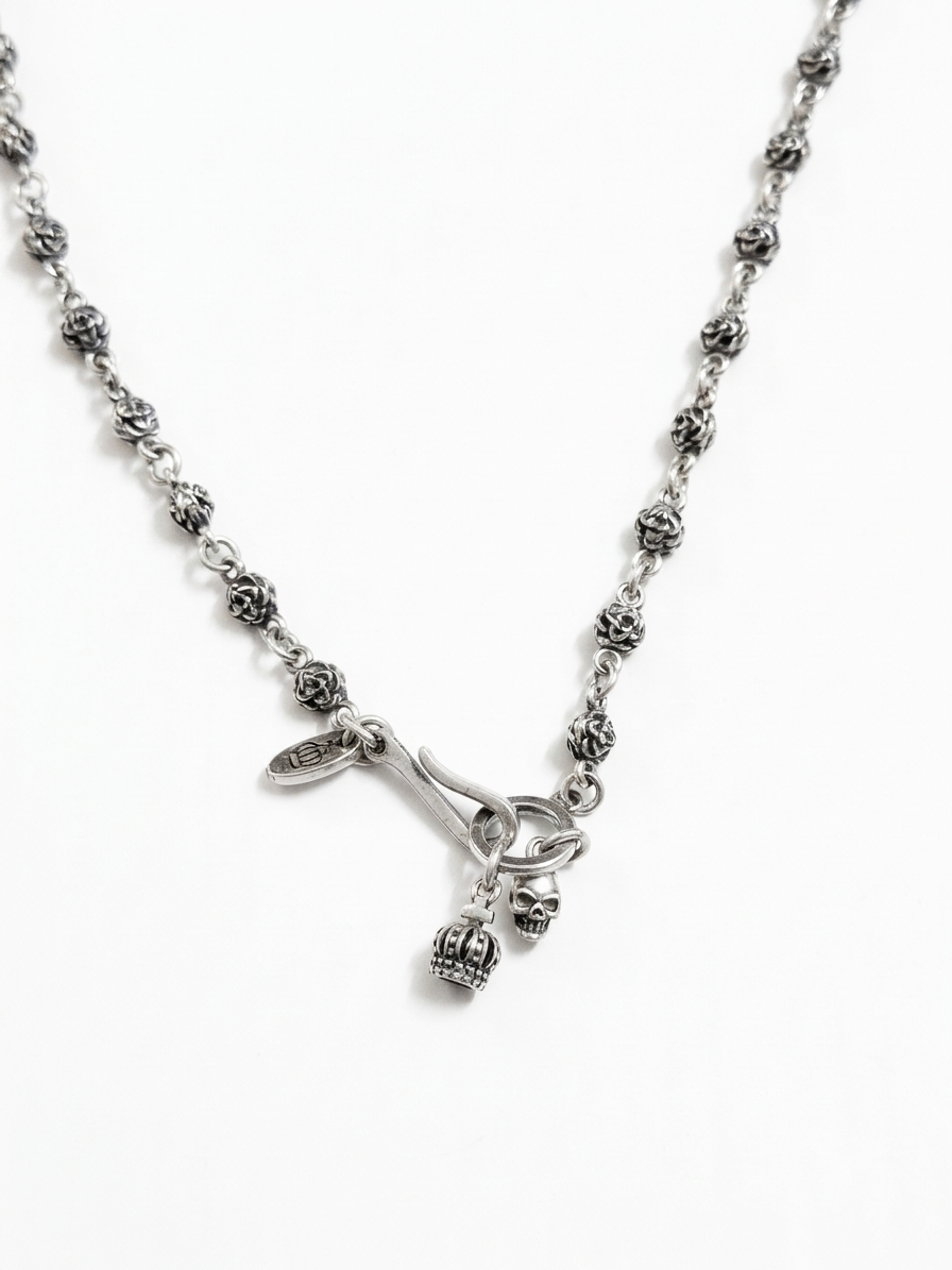 Reign Charm Necklace -Pure Sterling Silver 925s