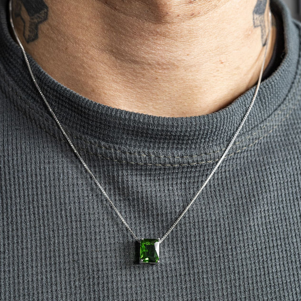 Green Emerald Necklace