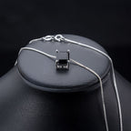 Black Zircon Necklace