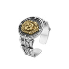 Golden King Ring - S925 Sterling Silver