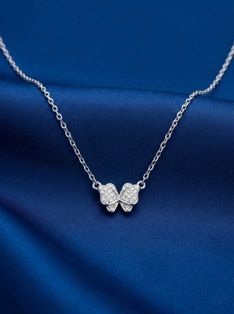 GLISTEN WINGS NECKLACE