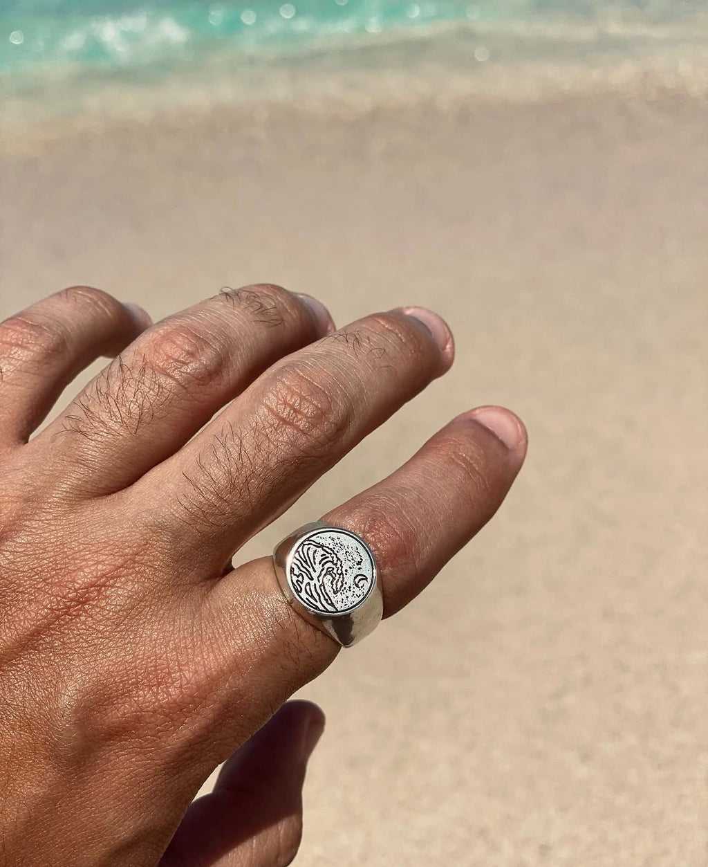 Sunset Ring - S925 Sterling Silver