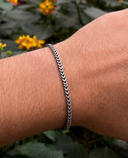 Elegance Arrow Bracelet in Sterling Silver 925s-(20cm - 2mm)