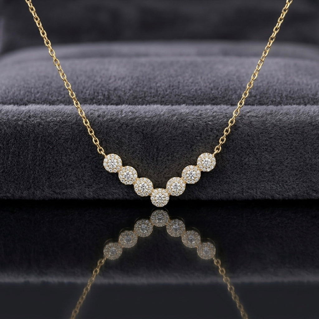 V-Glow Necklace - GOLD