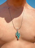 Summer Cactus Necklace