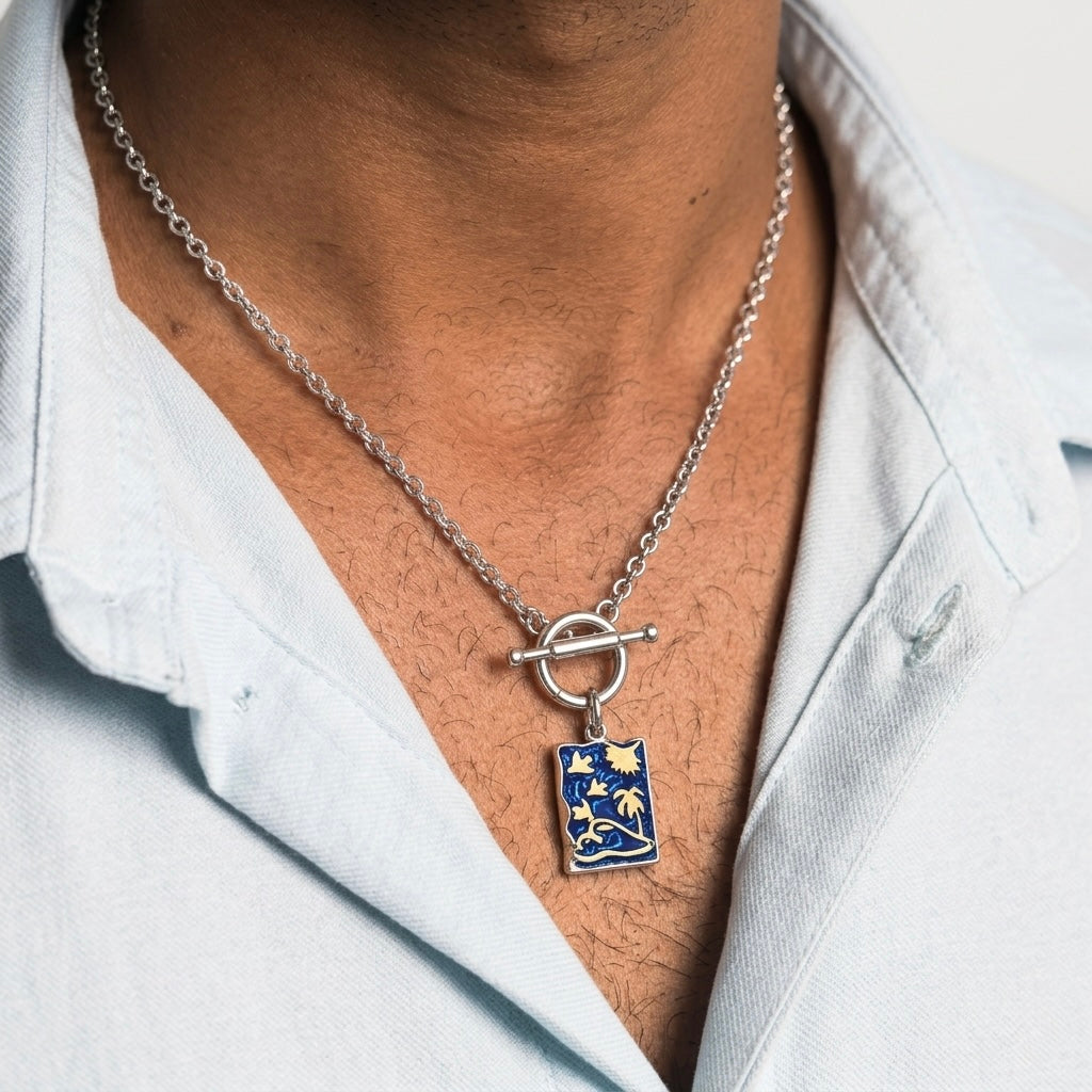 Seabird Stories Necklace - S925 Sterling Silver