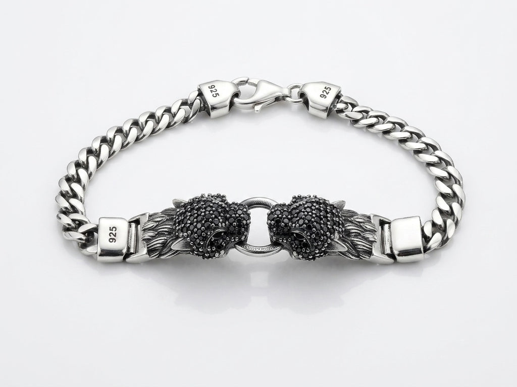 Black Panther Bracelet - S925 Sterling Silver