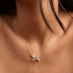 Liana Fly Necklace - Gold