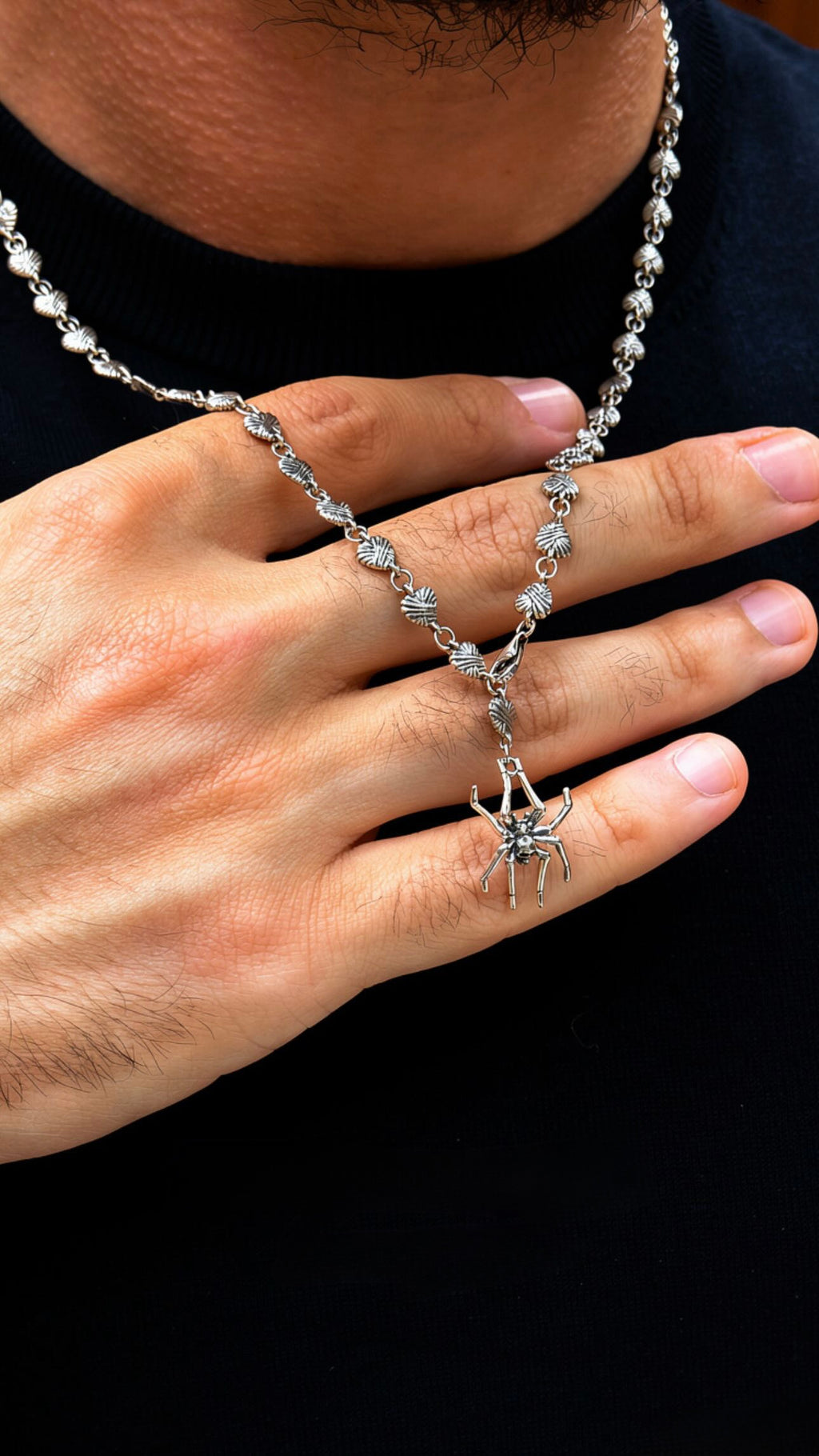 Spider Arctic Chain - S925 Sterling Silver