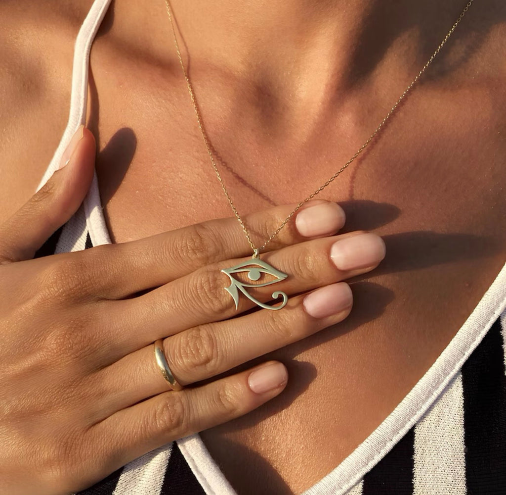Eye of Ra/Horus Necklace