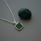 Malachite necklace
