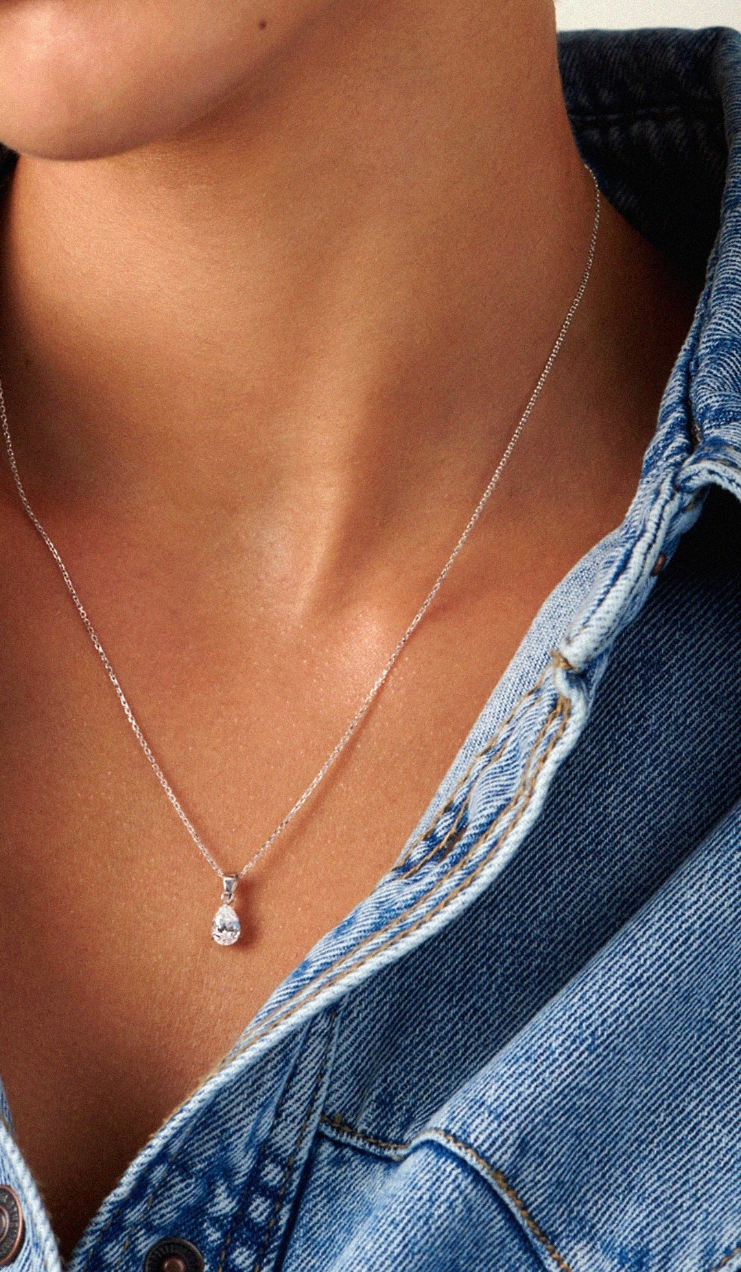 CECILE NECKLACE -SILVER