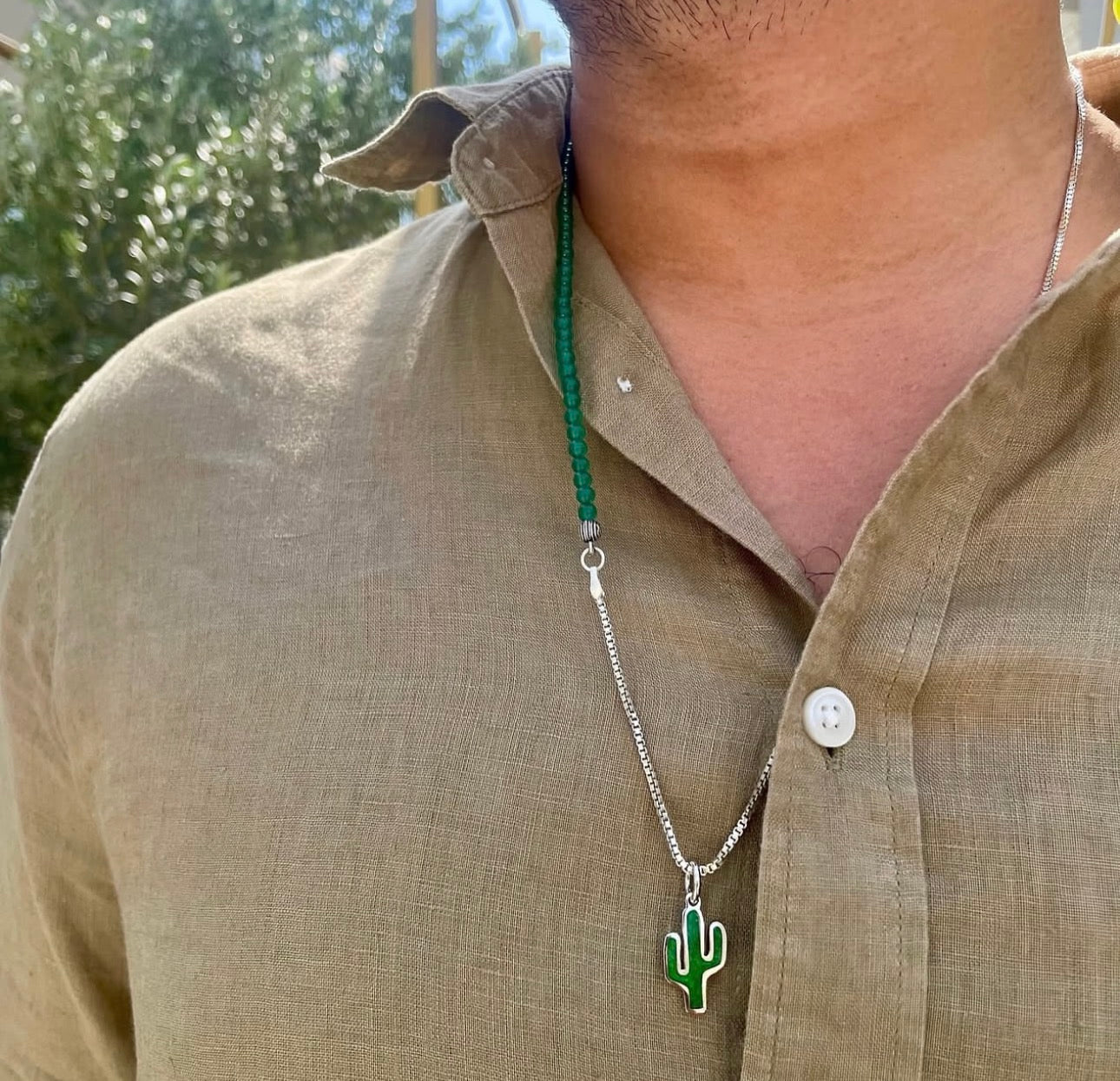 Green Lovers Necklace