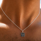 Rogue Bunny Necklace -Pure Sterling Silver 925s - 55cm