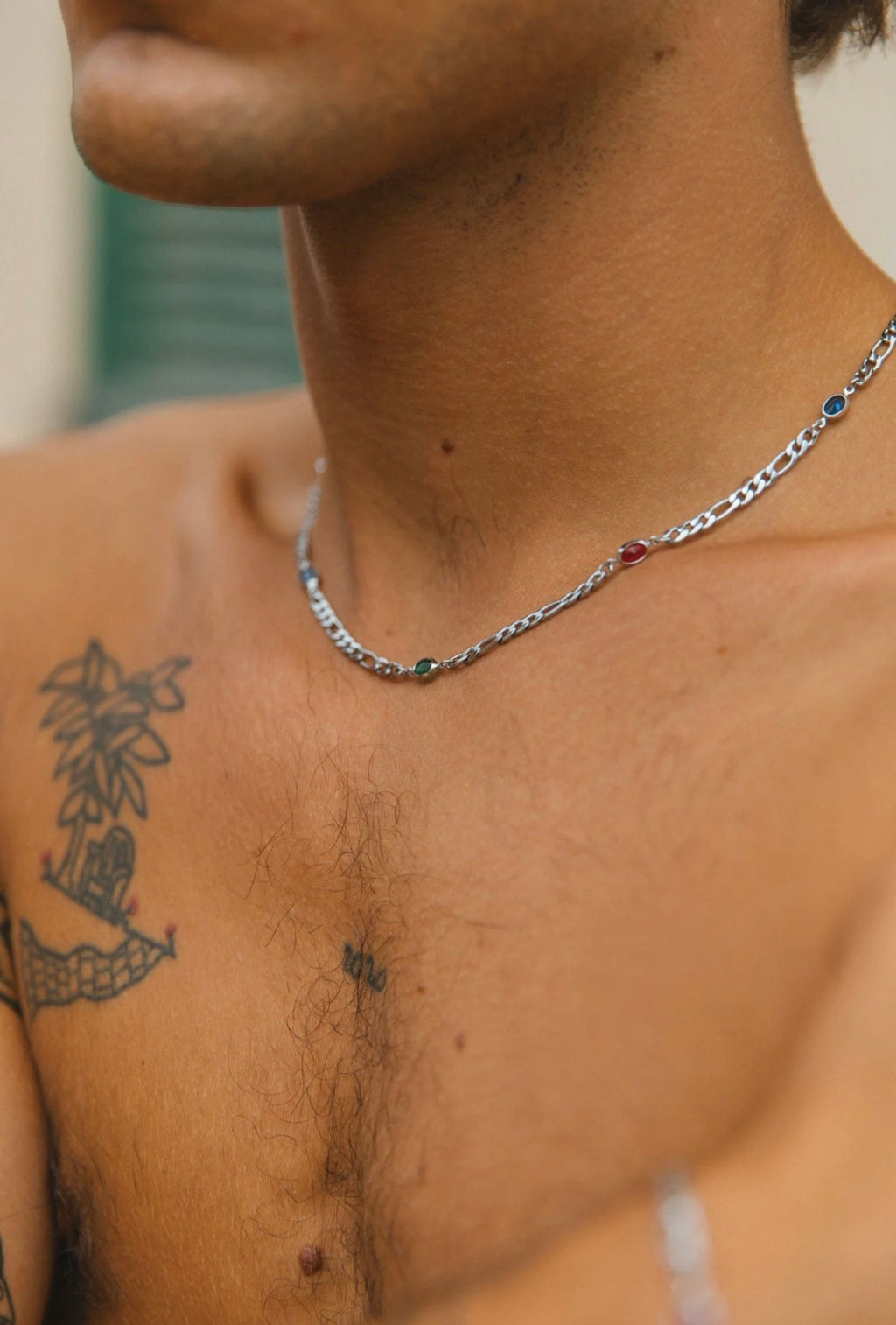 Aubrey Necklace, Silver