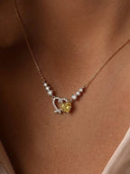 Sunbeam Heart Necklace