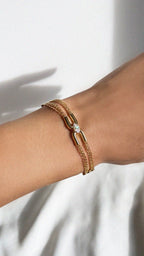 STEVIE BRACELET GOLD PLATED