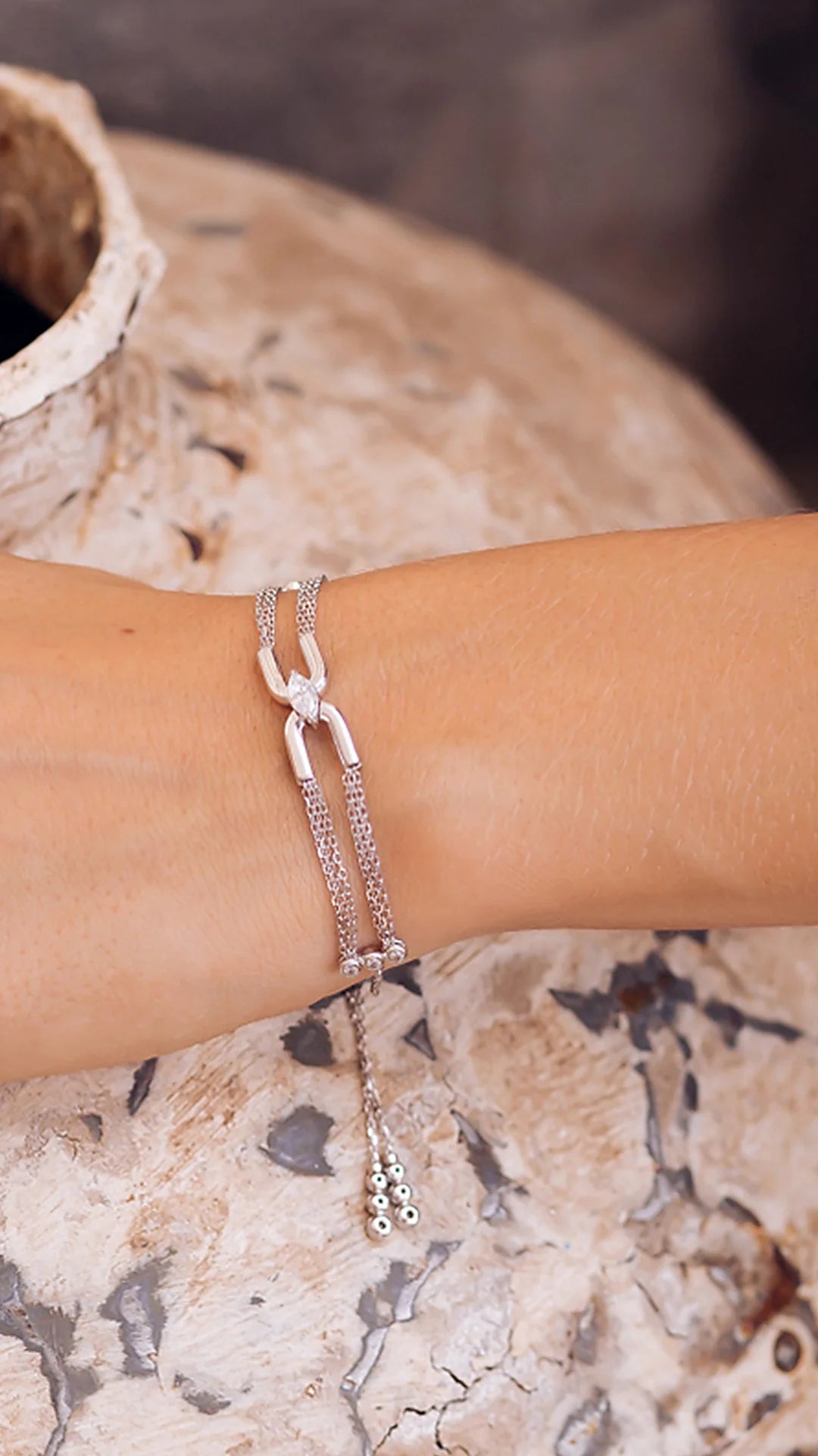 STEVIE BRACELET SILVER