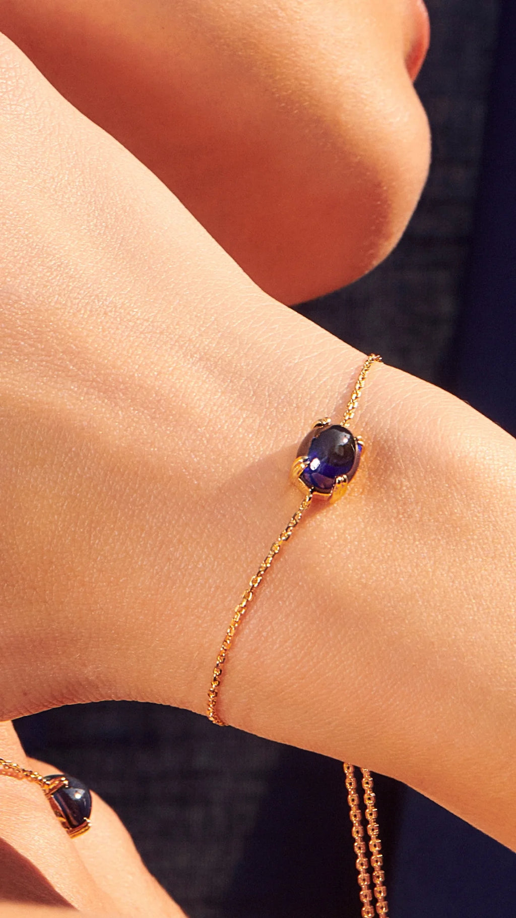 CABOCHON BRACELET SAPPHIRE