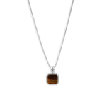Tiger Eye Octagon Necklace