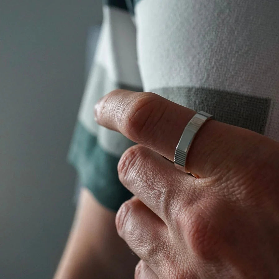 Lines Ring Silver