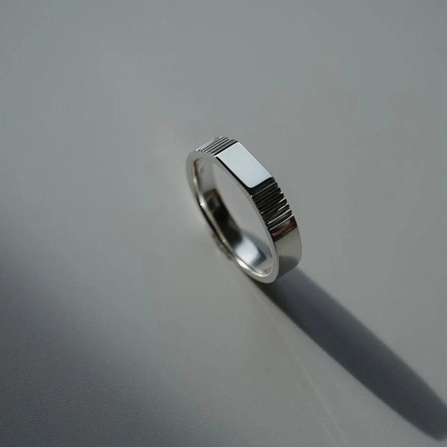 Lines Ring Silver