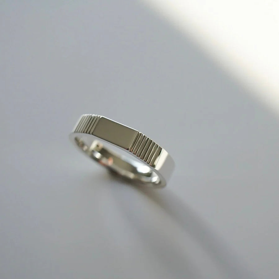 Lines Ring Silver