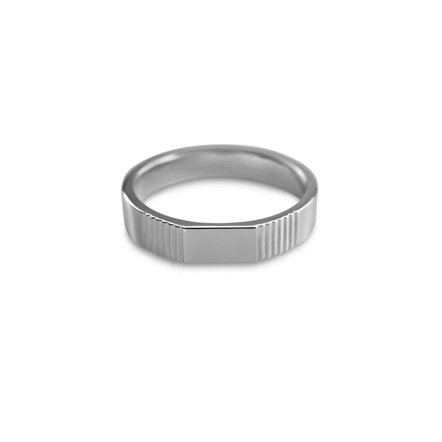 Lines Ring Silver