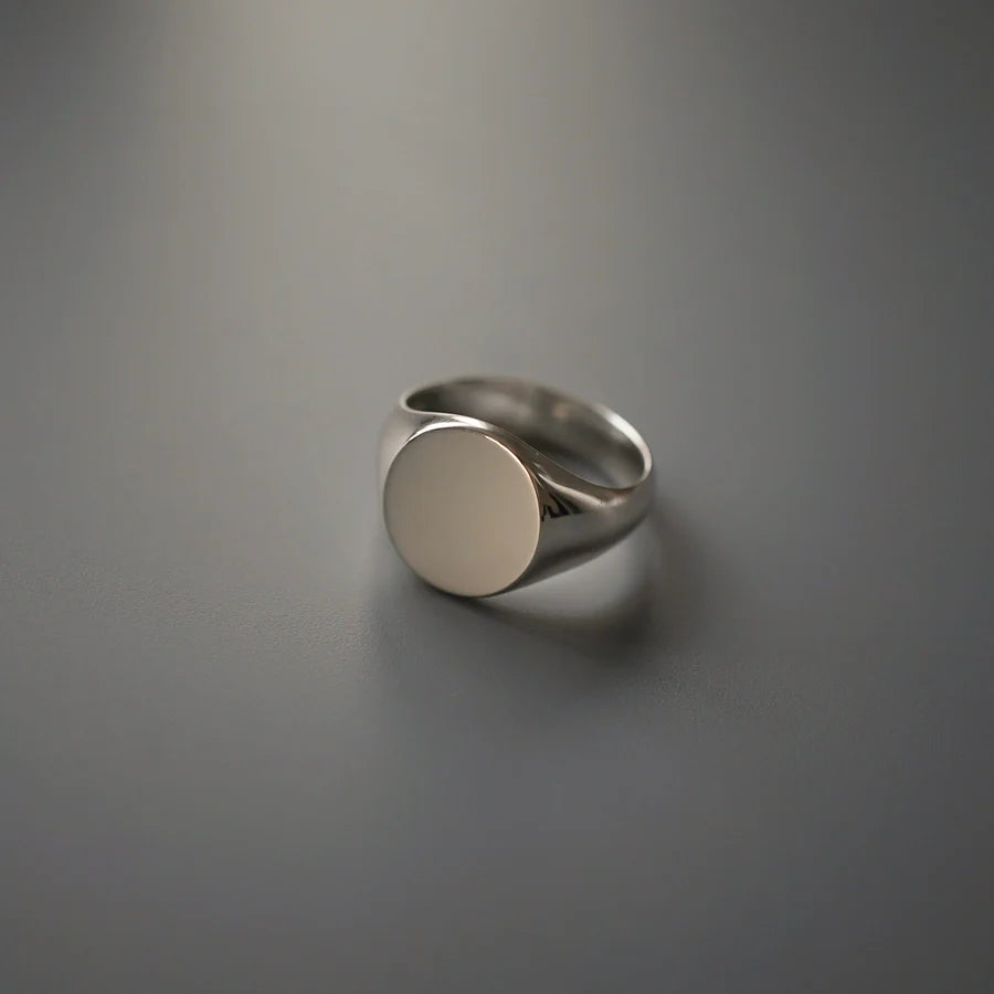Dome signet Ring