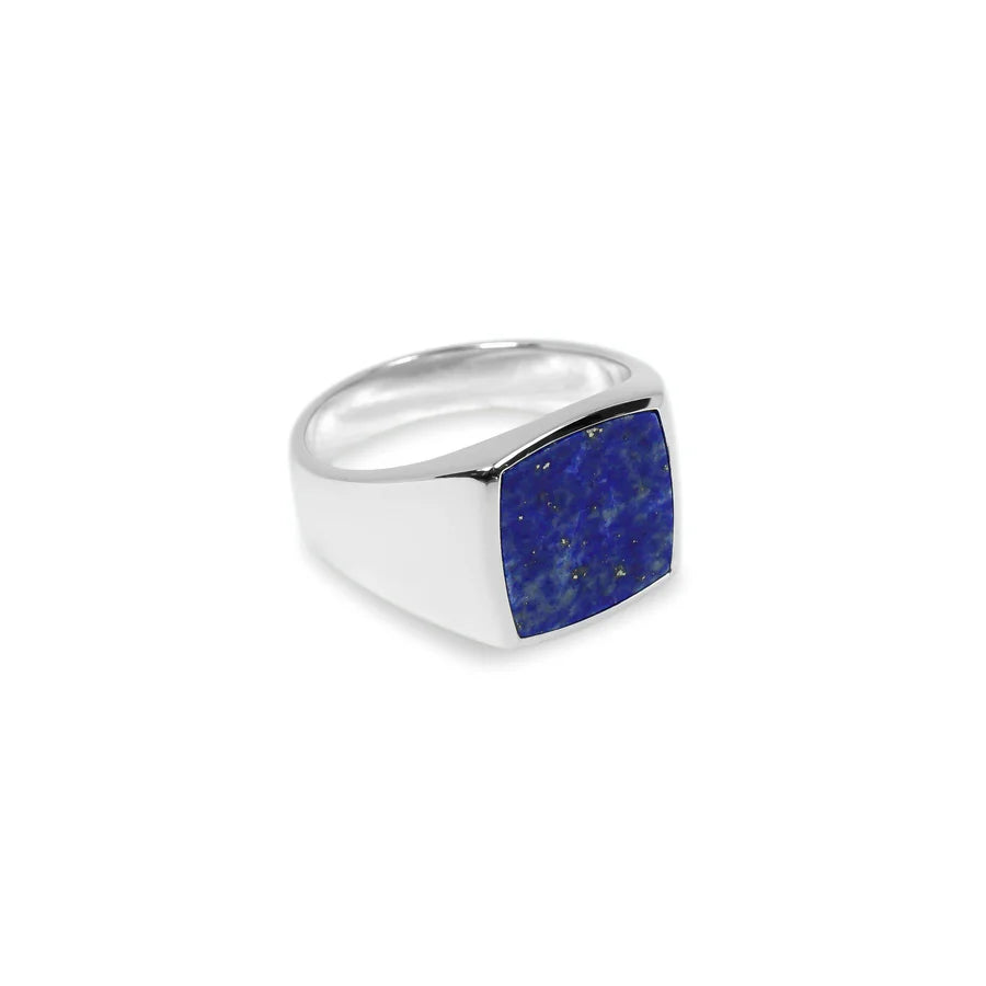 Lapis Lazuli Square Ring