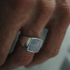 Lapis Lazuli Square Ring