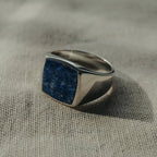 Lapis Lazuli Square Ring