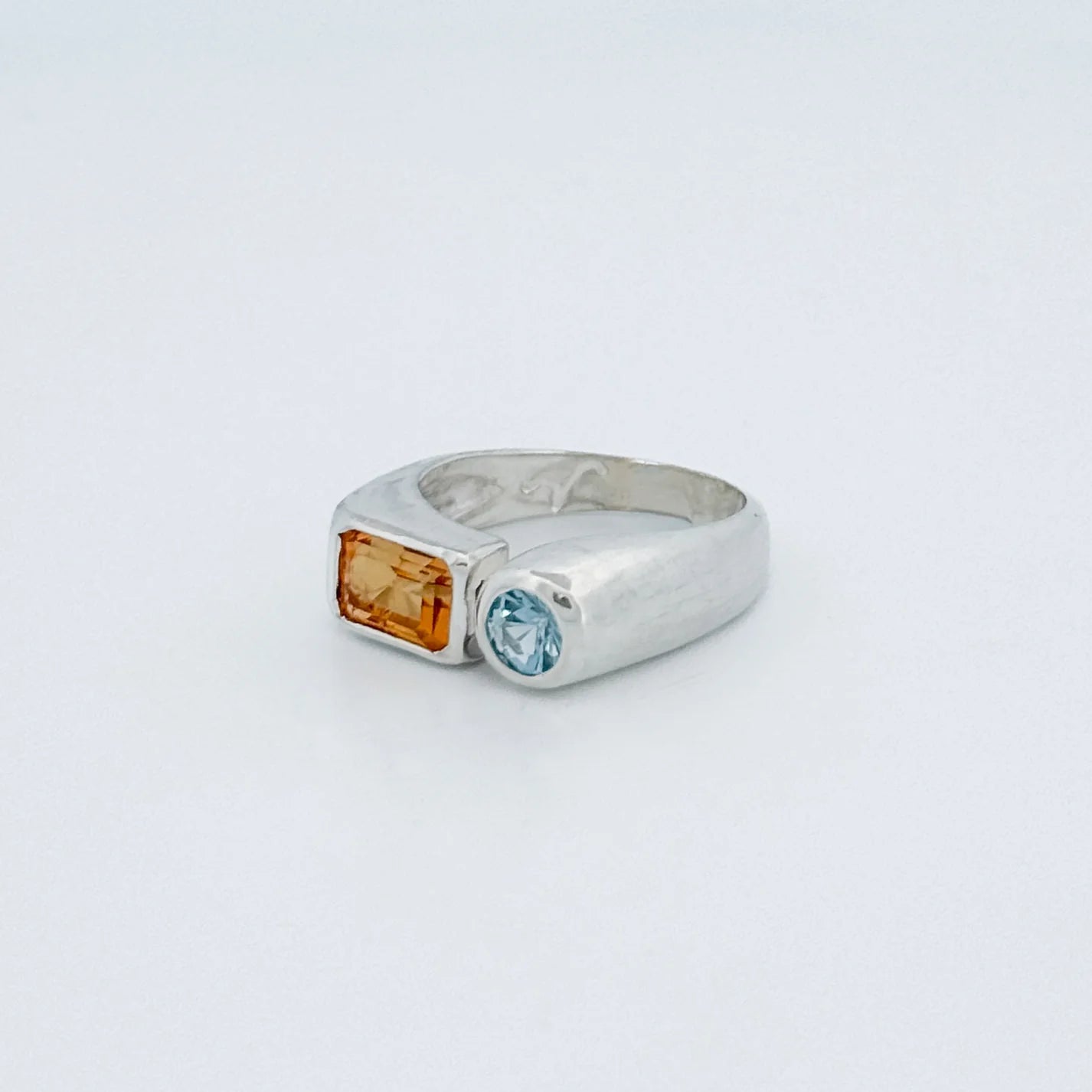 ARANSO Ring (Citrine/Aquamarine)