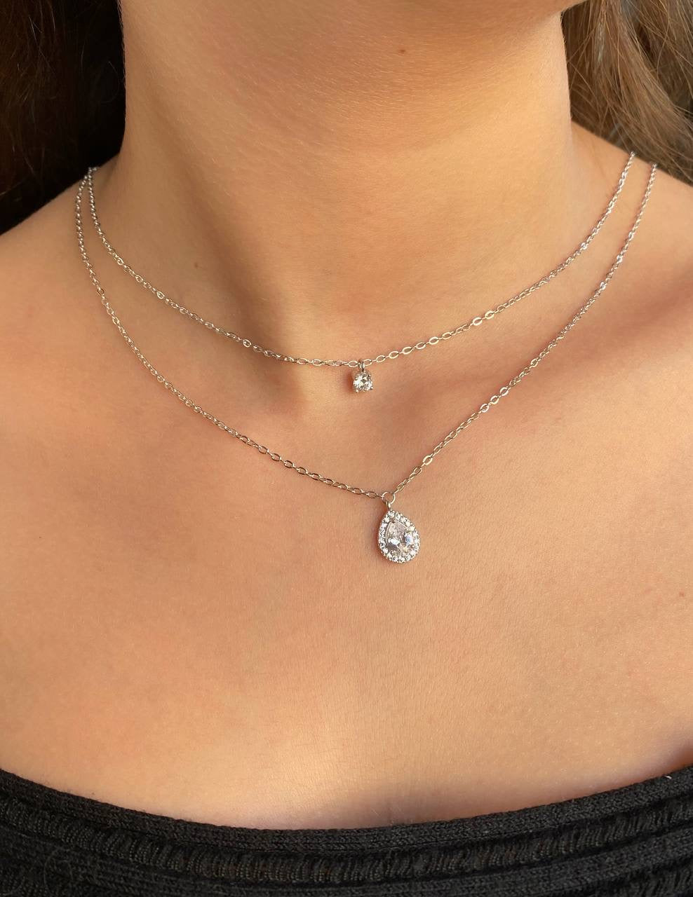 Winkie White Necklace