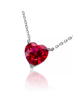 I adore you Ruby Necklace
