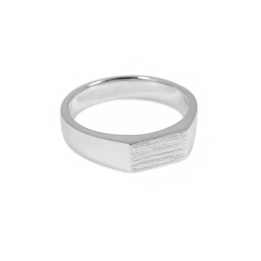 Flat Raw Ring