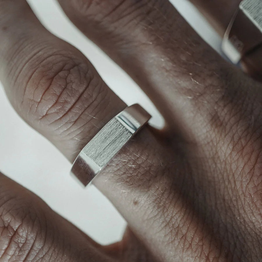 Flat Raw Ring