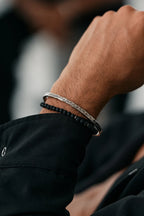 Thin Hammered bracelet