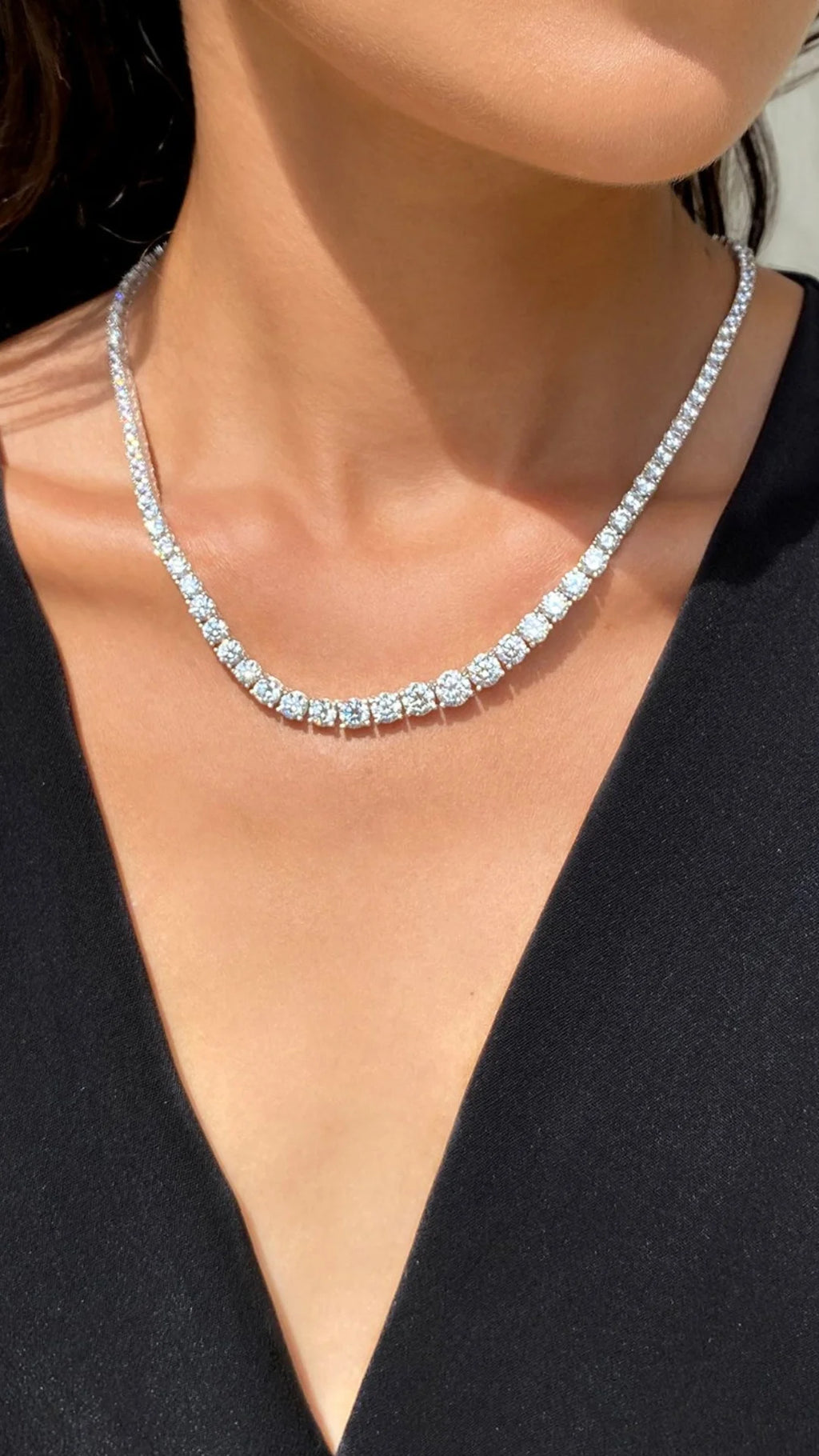TARYN GRADIENT NECKLACE 5mm