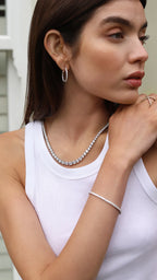 TARYN GRADIENT NECKLACE 5mm