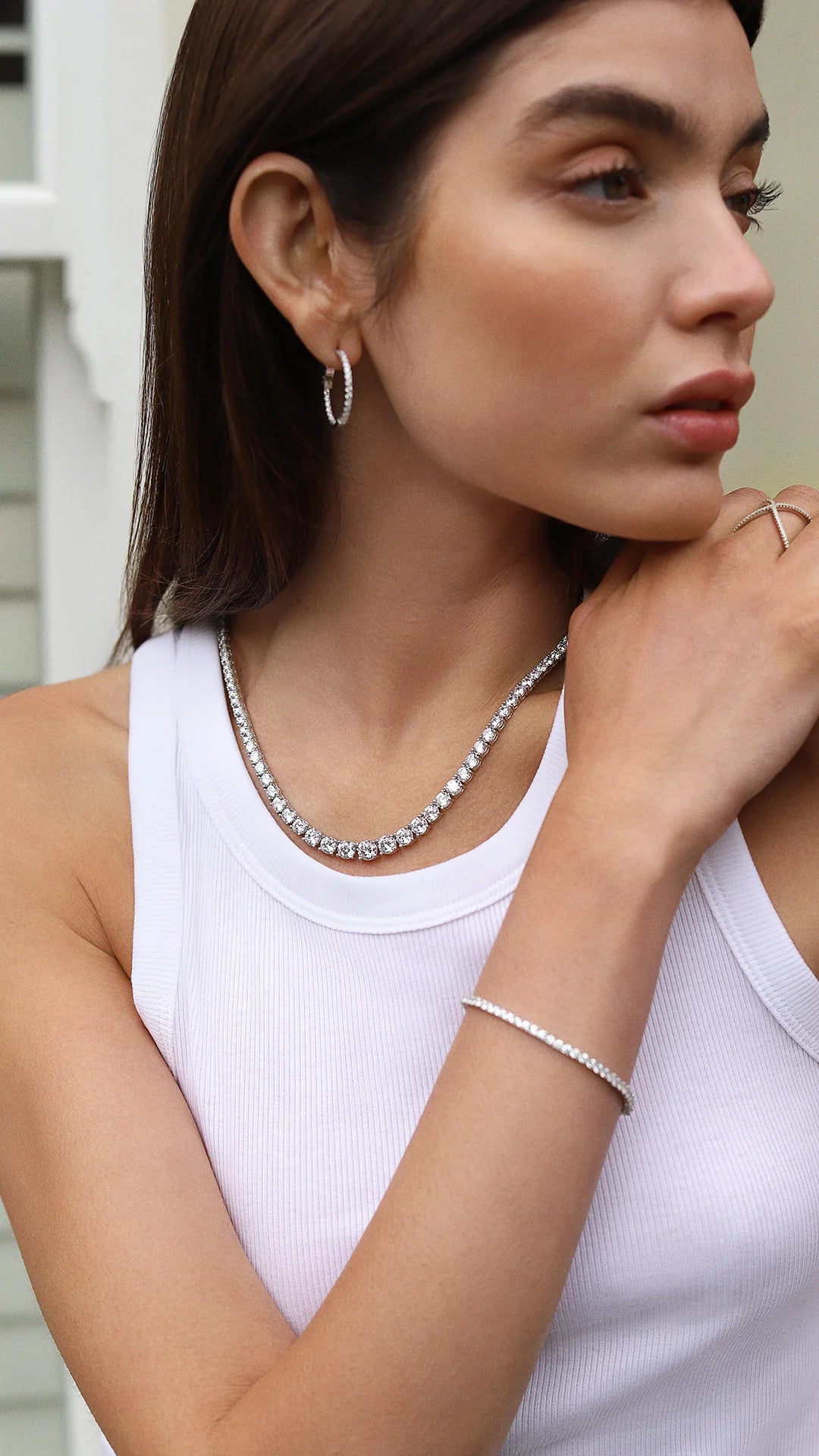 TARYN GRADIENT NECKLACE 5mm