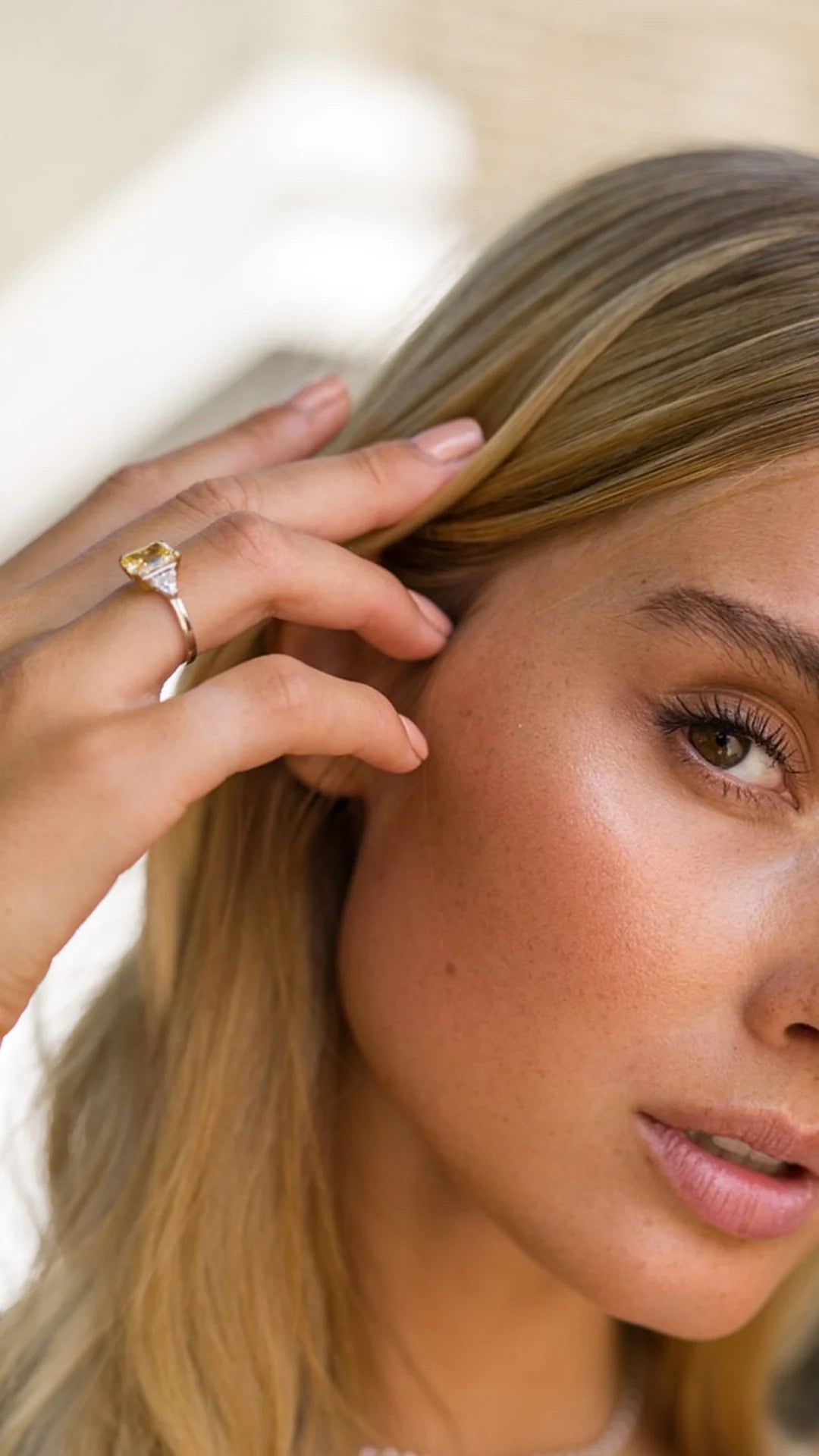 ALMA RING YELLOW