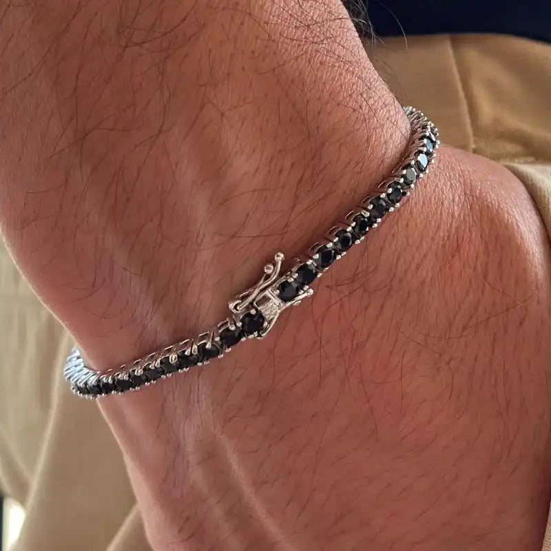 Black Tennis bracelet