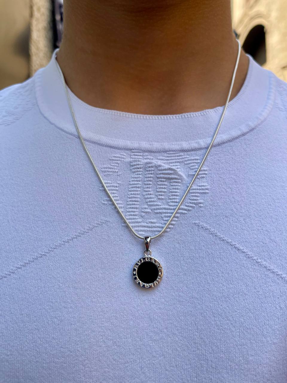 Black Onyx Bulgari Necklace