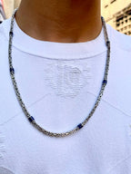 Blue accent king Necklace