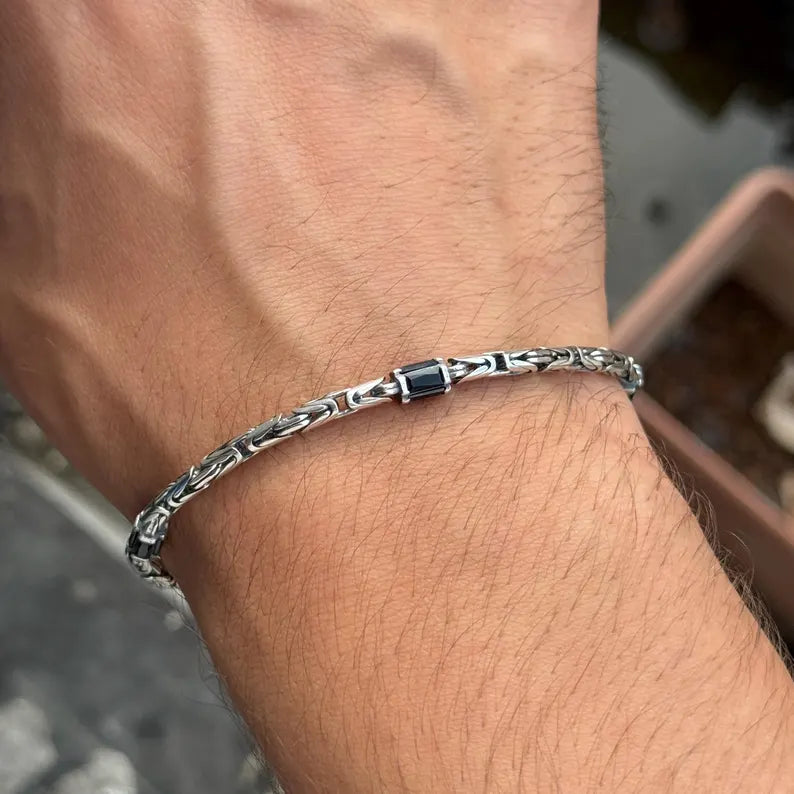 Black Onyx King bracelet