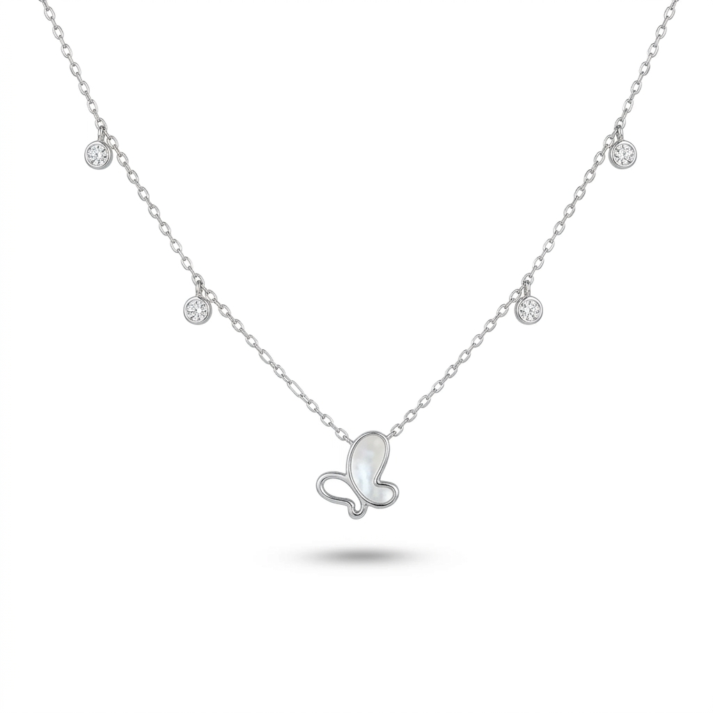 Mariposa Shimmer Necklace