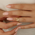 Dainty Horus Eye Ring