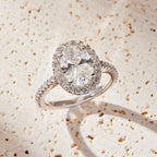 Oval Cut Lab Ring